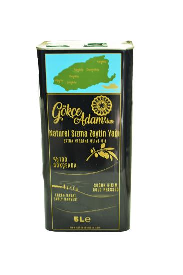 Natural Sızma Zeytinyağ 5000 ML Siyah Teneke
